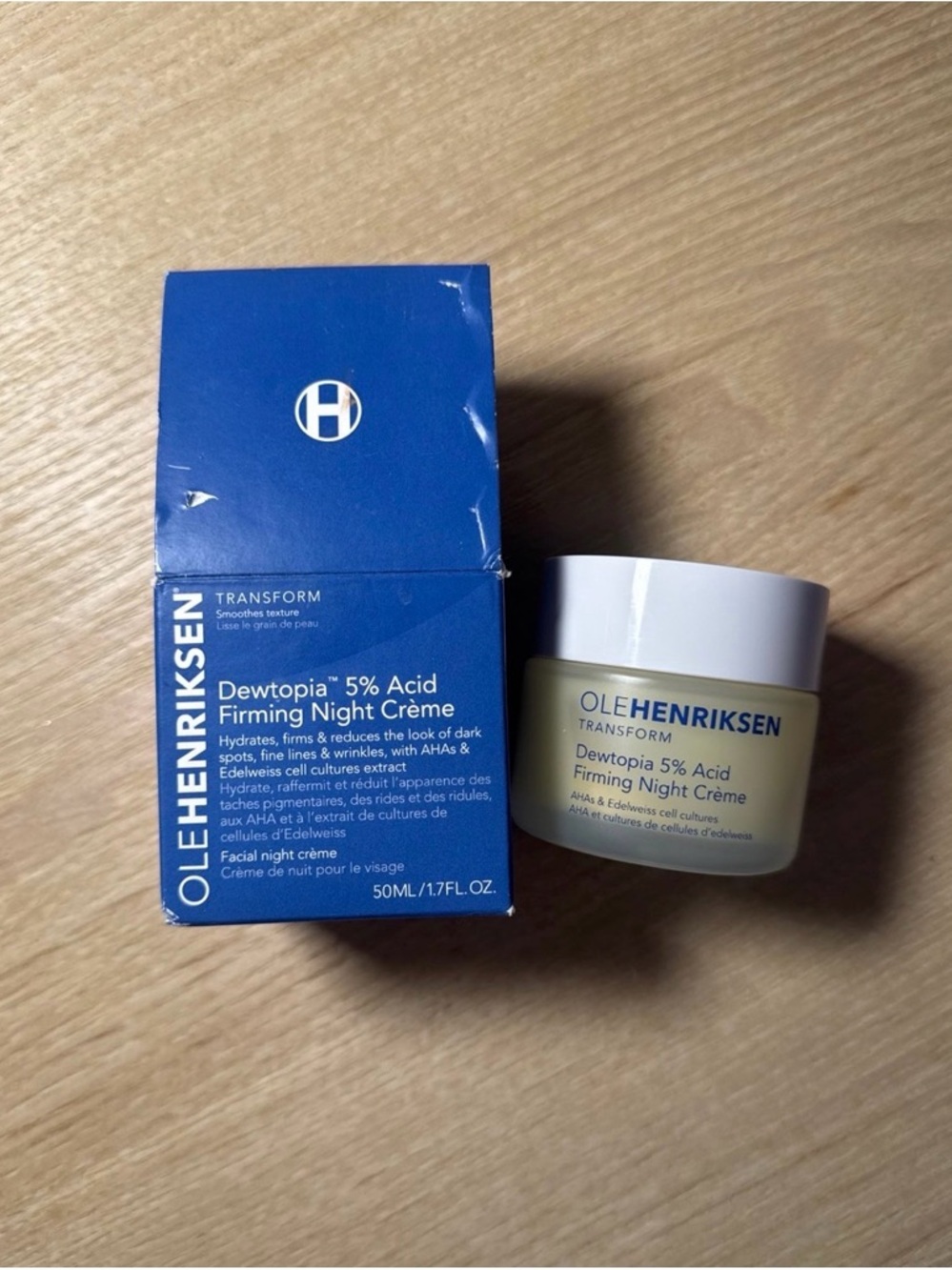 Ole Henriksen Dewtopia 5% Acid Firming Night Crème - Cream